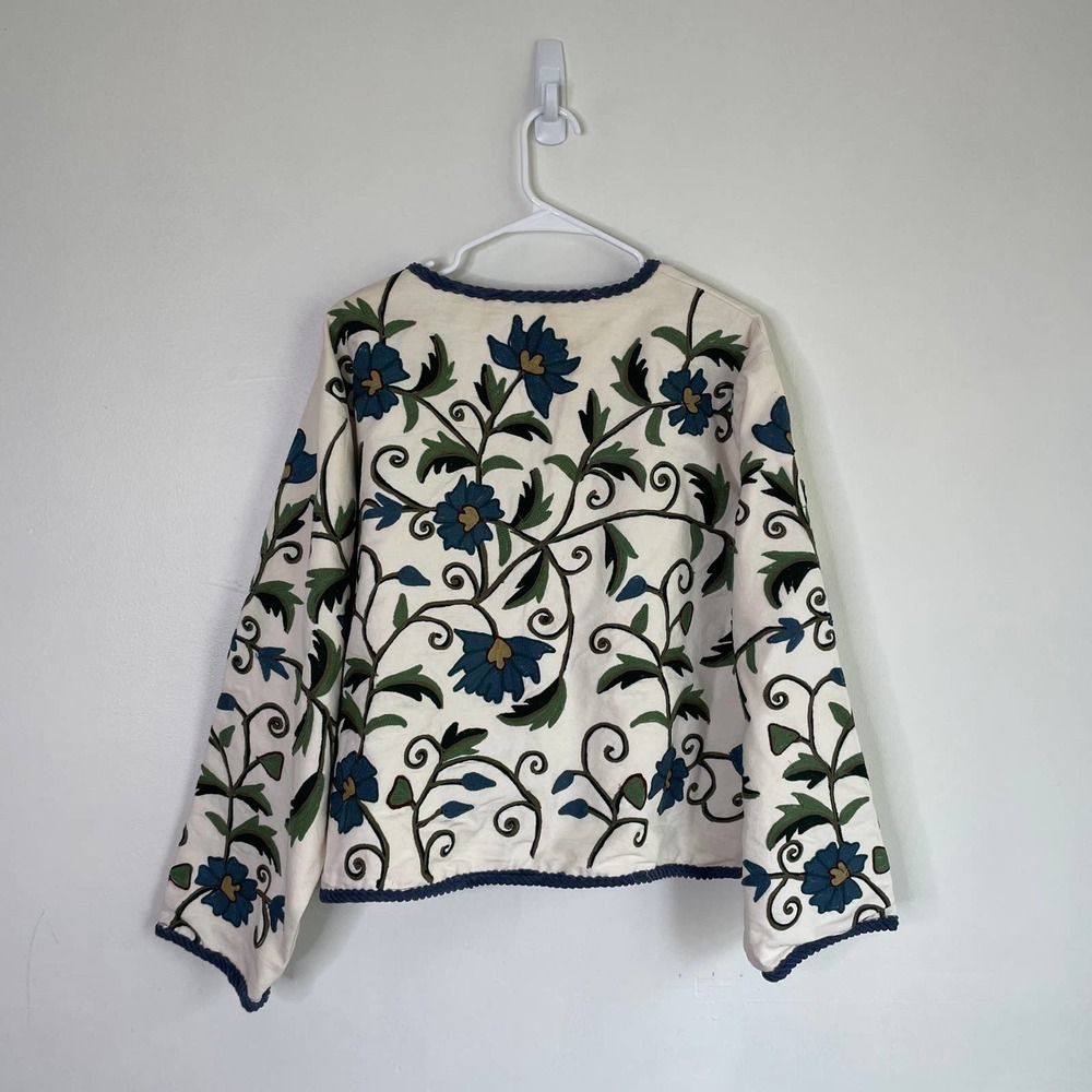 Paul Harris Design Vintage Silk Lined Cardigan (L) - Picture 2 of 6